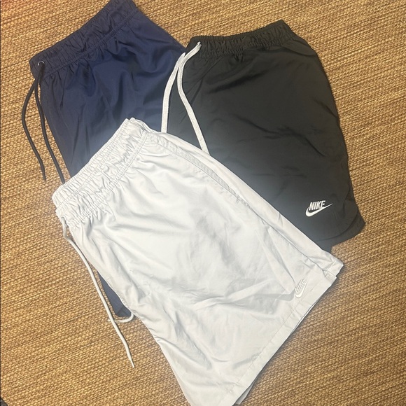 Nike Shorts Set - Black White Blue
